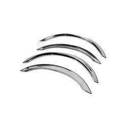 Купить Накладки на арки (4 шт, нерж) для Mercedes S-сlass W140