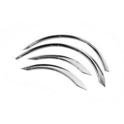 Купить Накладки на арки (4 шт, нерж) для Mercedes S-сlass W220