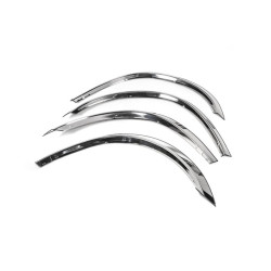 Купить Накладки на арки (4 шт, нерж) для Mercedes ML W163