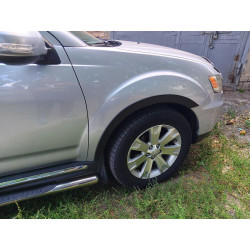 Купити Накладки на арки (4 шт, чорні) для Mitsubishi Outlander 2006-2012 рр