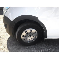 Купити Накладки на арки (2011-2019, 4 шт, чорні, ABS) для Renault Master рр