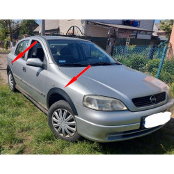 Купити Накладки на арки (SD/HB) (4 шт, чорні) для Opel Astra G classic 1998-2012 рр