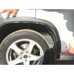 Купить Накладки на арки (4 шт, черные) Металлические для Peugeot Boxer 2006-2025 гг