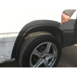 Купить Накладки на арки (4 шт, черные) Металлические для Peugeot Boxer 2006-2025 гг