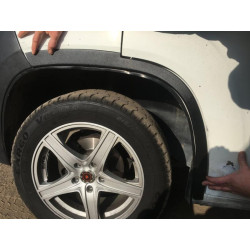 Купить Накладки на арки (4 шт, черные) Металлические для Peugeot Boxer 2006-2025 гг