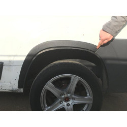 Купить Накладки на арки (4 шт, черные) Металлические для Peugeot Boxer 2006-2025 гг