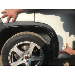 Купить Накладки на арки (4 шт, черные) Металлические для Peugeot Boxer 2006-2025 гг