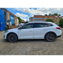 Купить Накладки на арки (8 шт, черные) SW, металл для Renault Megane III 2009-2016 гг