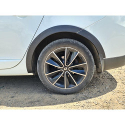 Купить Накладки на арки (8 шт, черные) SW, металл для Renault Megane III 2009-2016 гг