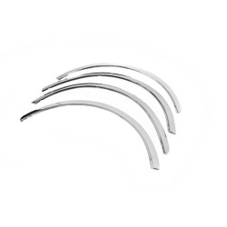 Купить Накладки на арки (4 шт, нерж) для Renault Scenic/Grand 2003-2009 гг