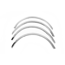 Купить Накладки на арки (4 шт, нерж) для Renault Scenic/Grand 2003-2009 гг