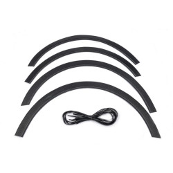 Купити Накладки на арки (4 шт, чорний мат) для Volkswagen Golf 5