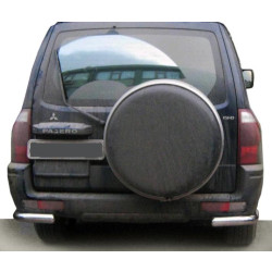 Купити Задня дуга AK003 (нерж.) для Mitsubishi Pajero Wagon III