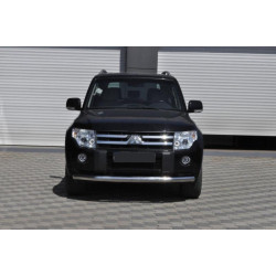 Купити Передній захист ST008 (нерж.) для Mitsubishi Pajero Wagon III