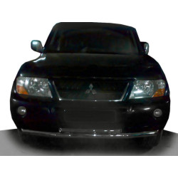 Купити Передній захист ST014 (нерж.) для Mitsubishi Pajero Wagon III