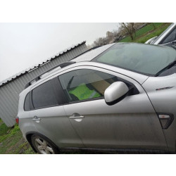 Купити Рейлінги Skyport Black (2 шт) для Mitsubishi ASX 2010-2023 рр