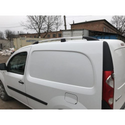 Купити Рейлінги хром Максі база, Пластикові ніжки для Renault Kangoo 2008-2020 рр