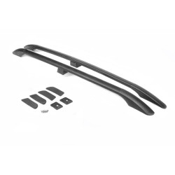 Купити Рейлінги чорні Максі база, Чавунні ніжки для Renault Kangoo 2008-2020 рр