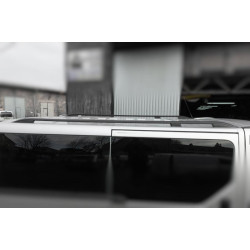 Купить Рейлинги Skyport (черные) Длинная база для Renault Trafic 2001-2015 гг