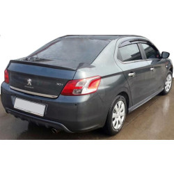 Купить Накладка на задний бампер (2012-2017, под покраску) для Peugeot 301