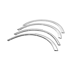 Купить Накладки на колесные арки (4 шт, нержавейка) 2007-2015, передние -2025 задние для Renault Trafic