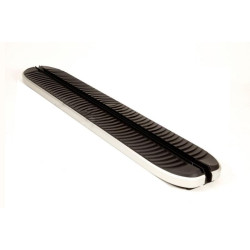 Купить Боковые пороги Tayga Grey (2 шт, алюм.) для Nissan Navara/NP300 2016- гг