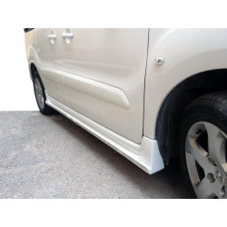 Купить Боковые пороги (под покраску) для Peugeot Partner Tepee 2008-2018 гг