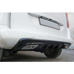 Купить Задний диффузор (под покраску) для Peugeot Partner Tepee 2008-2018 гг