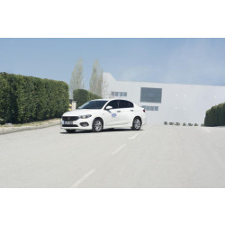 Купить Передняя накладка на бампер (2016-2021, под покраску) для Fiat Tipo 2016- гг