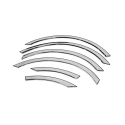 Купить Накладки на арки (нержавейка) Короткая база, 1 сдвижная дверь для Volkswagen Caddy 2004-2010 гг