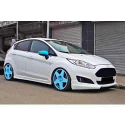 Купить Накладка на передний бампер 2013-2017 (под покраску) для Ford Fiesta