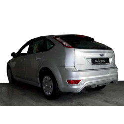 Купить Накладка на задний бампер HB (под покраску) для Ford Focus II 2005-2008 гг