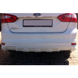 Купити Накладка на задній бампер Sedan 2011-2015 (під фарбування) для Ford Focus III рр