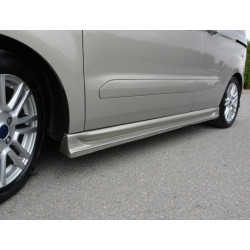 Купить Боковые пороги (под покраску) для Ford Courier 2014-2023 гг