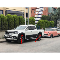 Купити Розширювачі колісних арок (під фарбування) для Mercedes X class