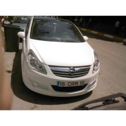 Купить Передняя нижняя юбка (под покраску) для Opel Corsa D 2007-2014 гг