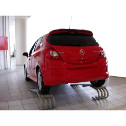 Купити Задня нижня накладка (під фарбування) для Opel Corsa D 2007-2014 рр