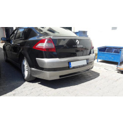 Купити Задня накладка на бампер (під фарбування) для Renault Megane II 2004-2009 рр