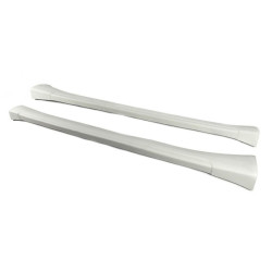 Купить Боковые пороги (SD, под покраску) для Renault Megane II 2004-2009 гг