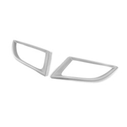 Купити Накладки в бампер (2008-2012, 2 шт, під фарбування) для Renault Megane III рр