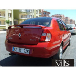 Купить Боковые пороги Ferrari-type (под покраску) для Renault Symbol 1999-2008 гг
