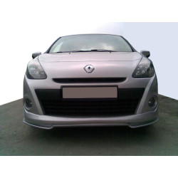 Купить Накладка на передний бампер V2 (под покраску) для Renault Clio III 2005-2012 гг