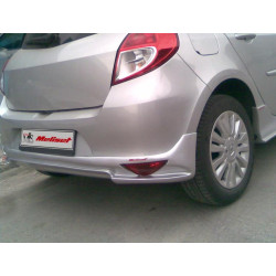 Купить Накладка на задний бампер V2 (под покраску) для Renault Clio III 2005-2012 гг