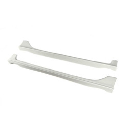 Купити Бокові пороги (під фарбування) для Renault Clio III 2005-2012 рр