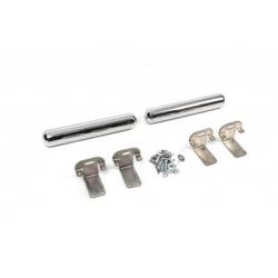 Купити Бічні труби за заднім колесом (2 шт., нерж) ExtraLong база, 70мм для Mercedes Sprinter W907/W910 2018- рр