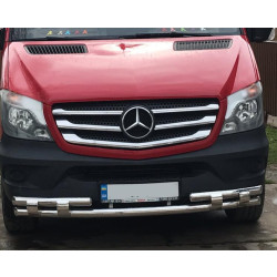 Купити Передня нижня дуга Shark (нерж.) 2006-2013 для Mercedes Sprinter W906 рр