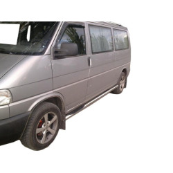 Купити Бічні труби (2 шт., нерж.) 70мм, Коротка база для Volkswagen T4 Caravelle/Multivan