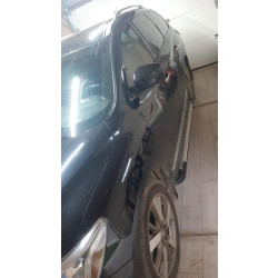 Купити Бокові пороги Line (2 шт, алюміній) для Nissan Pathfinder R52 2012-2021 рр