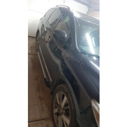 Купити Бокові пороги Line (2 шт, алюміній) для Nissan Pathfinder R52 2012-2021 рр