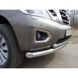 Купити Передній захист ST014 (нерж) для Toyota Rav 4 2013-2018 рр